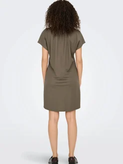 Only ONLJANY S/S STRING DR Kleid