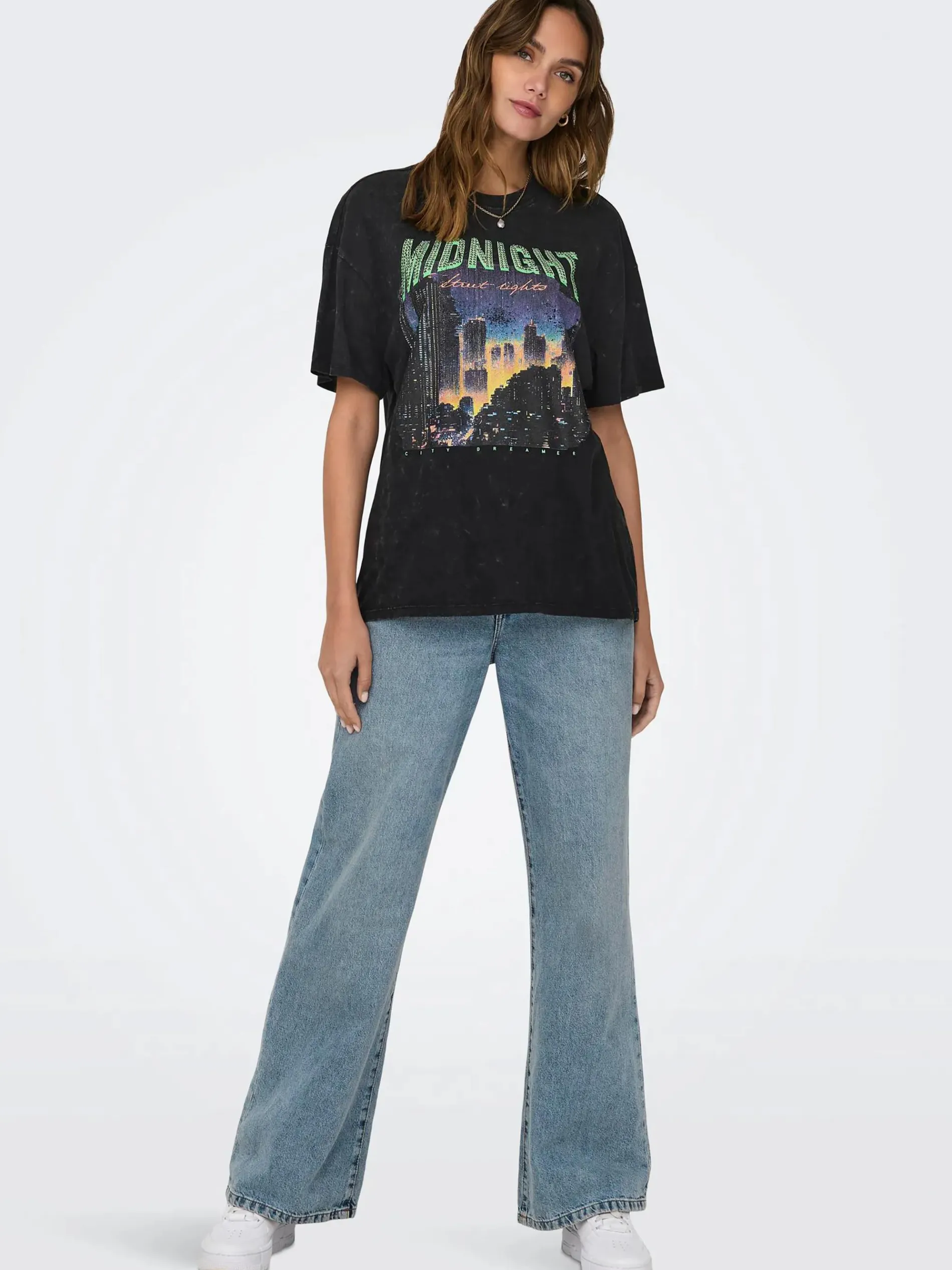 Only ONLLUCCA LIFE S/S NIG Shirt