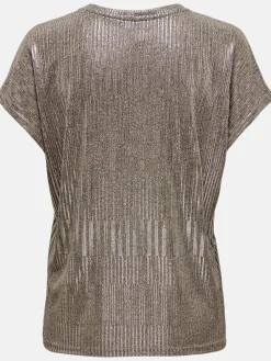 Only ONLMIRINDA Shirt mit Glitzereffekt