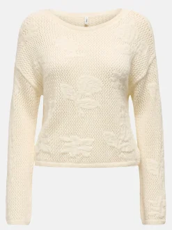 Only ONLSTACY LS O-NECK CC Strickpullover