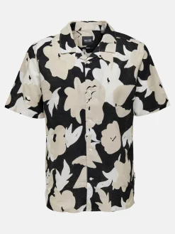 Only&Sons ONSTREV REG CTN LIN A Hemd