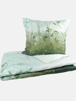Satinbettwäsche " Herbal" 135x200cm