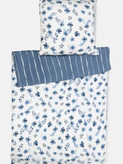 Satinbettwäsche "Mille Fleure" 155x220cm