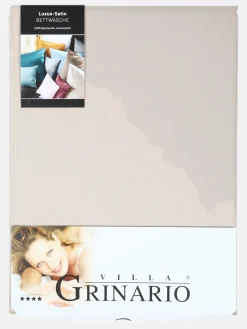 Satinbettwäsche unifarben 135x200cm