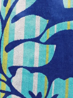 Strandtuch mit Blumenmuster