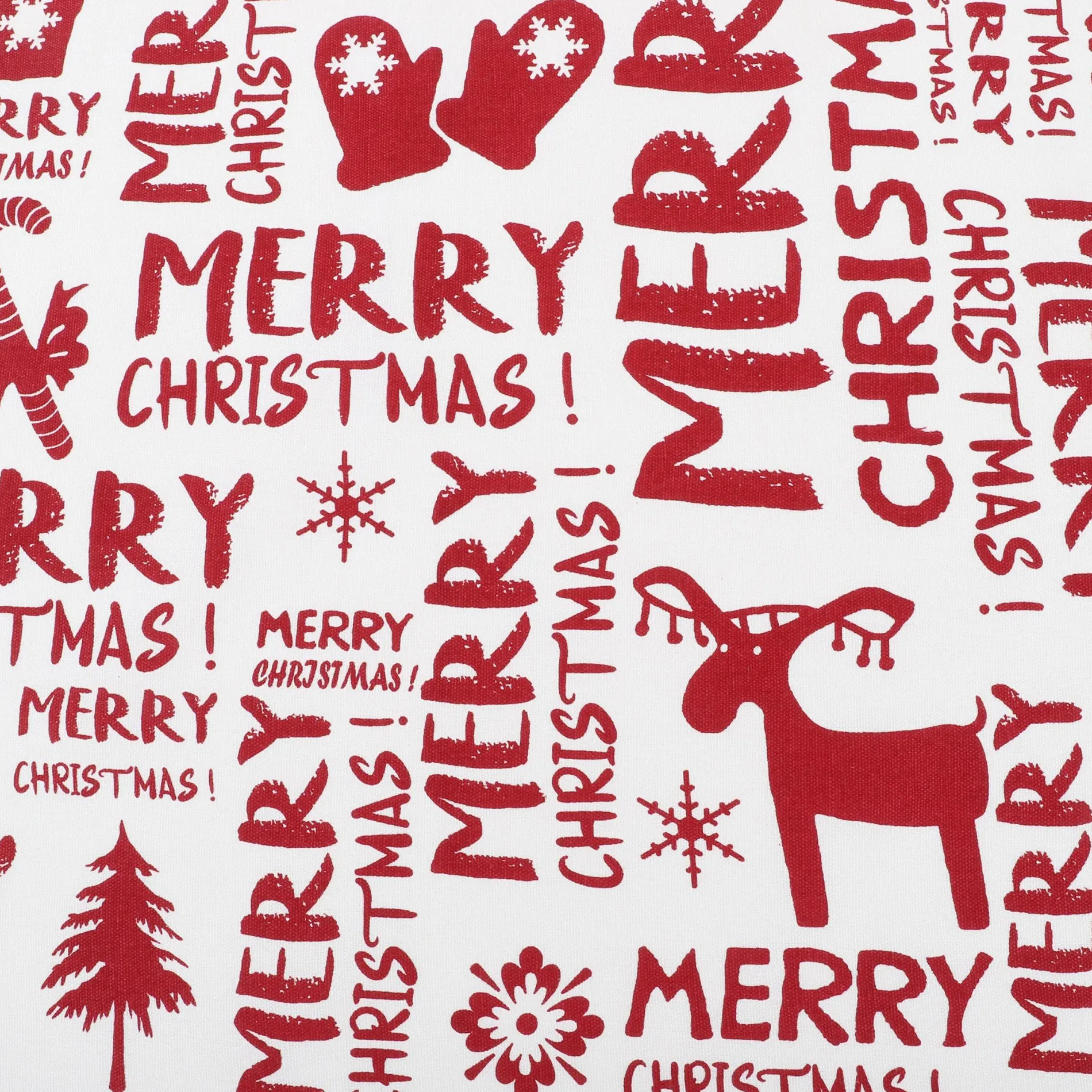 Tischdecke "Merry Christmas" 80x80cm