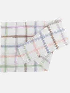 Tischdecke mit Streifen 80x80cm