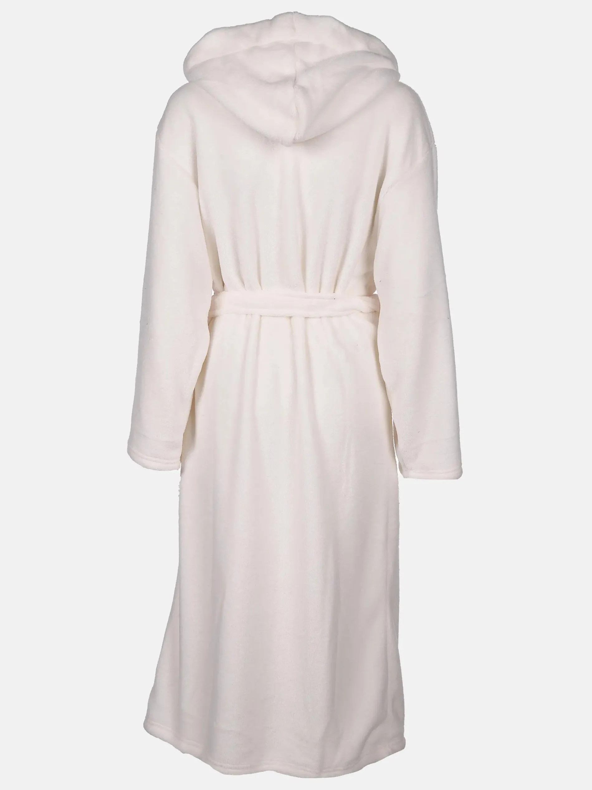 Unisex Teddy Bademantel mit Kapuze