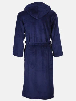 Unisex Teddy Bademantel mit Kapuze