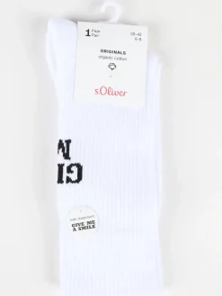 Unisex Tennissocken mit Stickerei