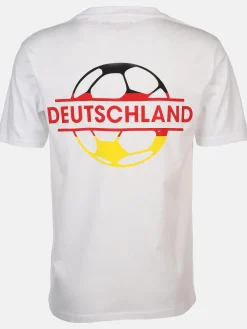 Unisex T-Shirt Fussball EM24 Deutschland