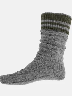 Unisex Wiesnstrümpfe mit Umschlag