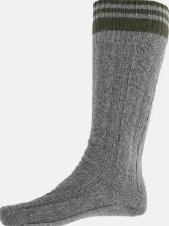 Unisex Wiesnstrümpfe mit Umschlag