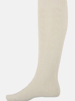 Unisex Wiesnstrümpfe mit Zopfmuster