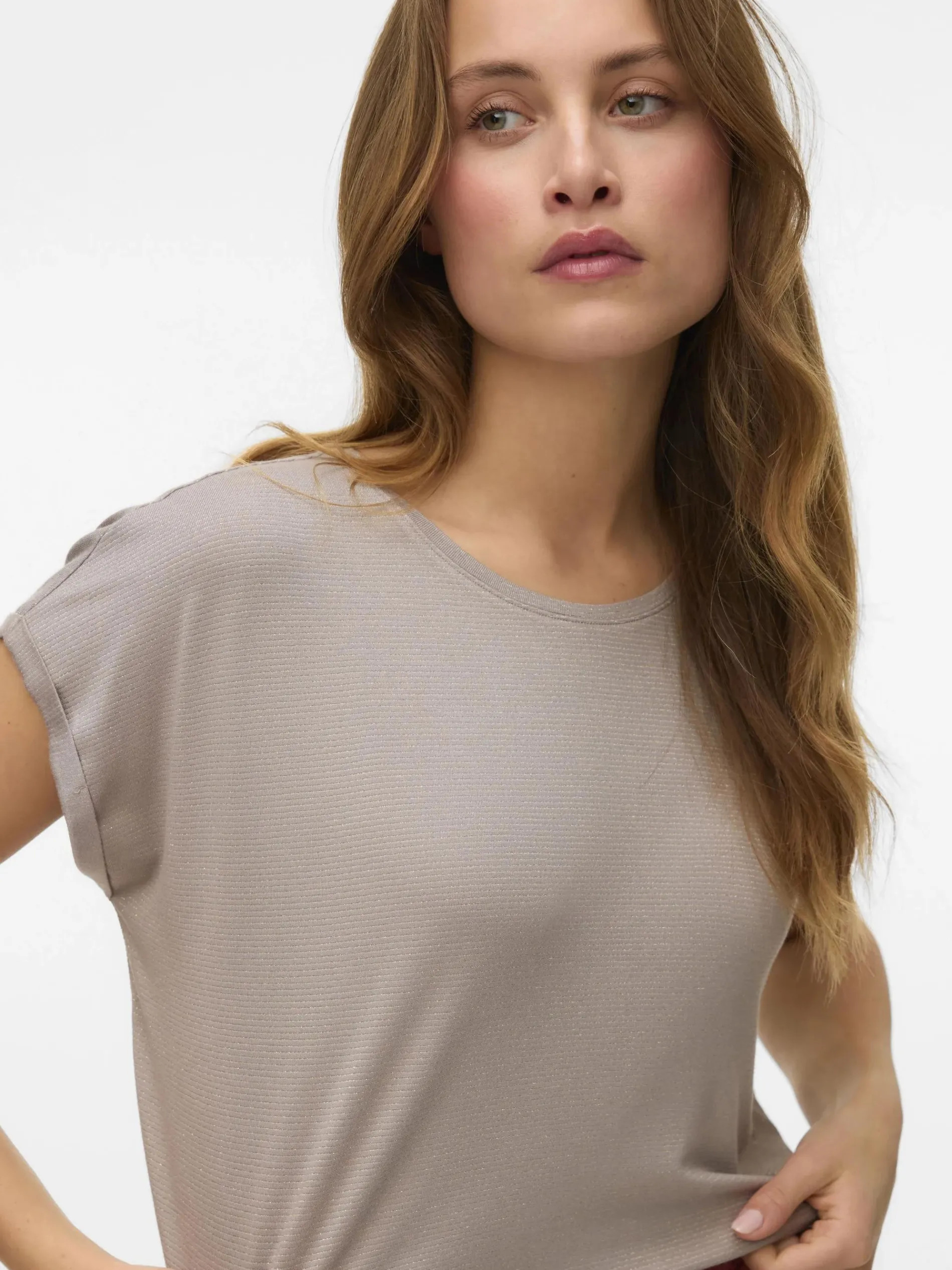 Vero Moda VMLAVA PLAIN SS TOP L Shirt