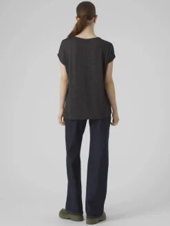 Vero Moda VMLAVA PLAIN SS TOP L Shirt