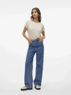 Vero Moda VMLAVA PLAIN SS TOP L Shirt