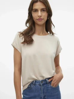 Vero Moda VMLAVA PLAIN SS TOP L Shirt