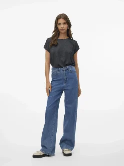 Vero Moda VMLAVA PLAIN SS TOP L Shirt