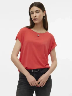 Vero Moda VMAVA PLAIN SS TOP GA Shirt