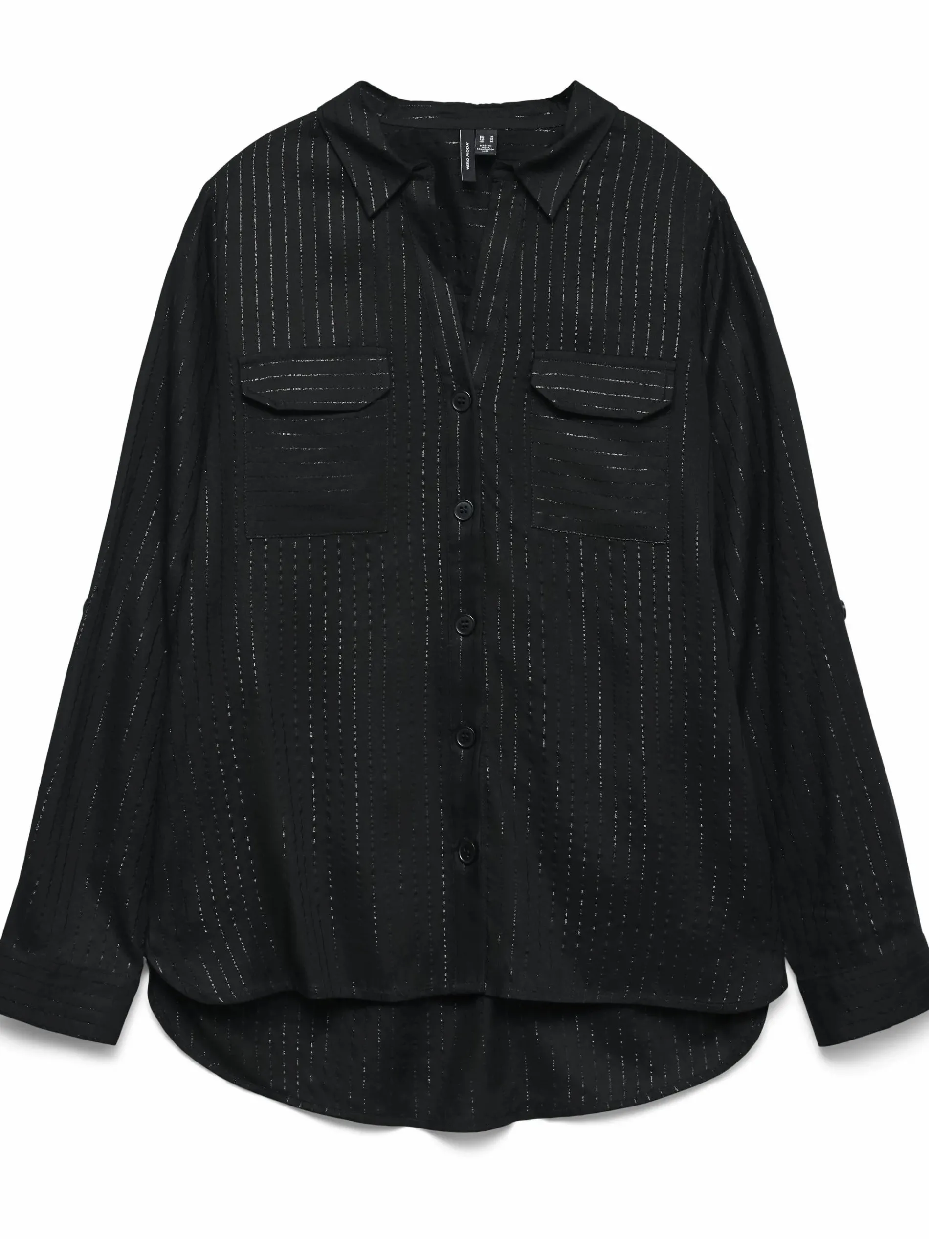 Vero Moda VMBUMPY LS GLITTER Hemdbluse