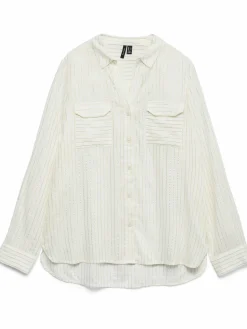 Vero Moda VMBUMPY LS GLITTER Hemdbluse