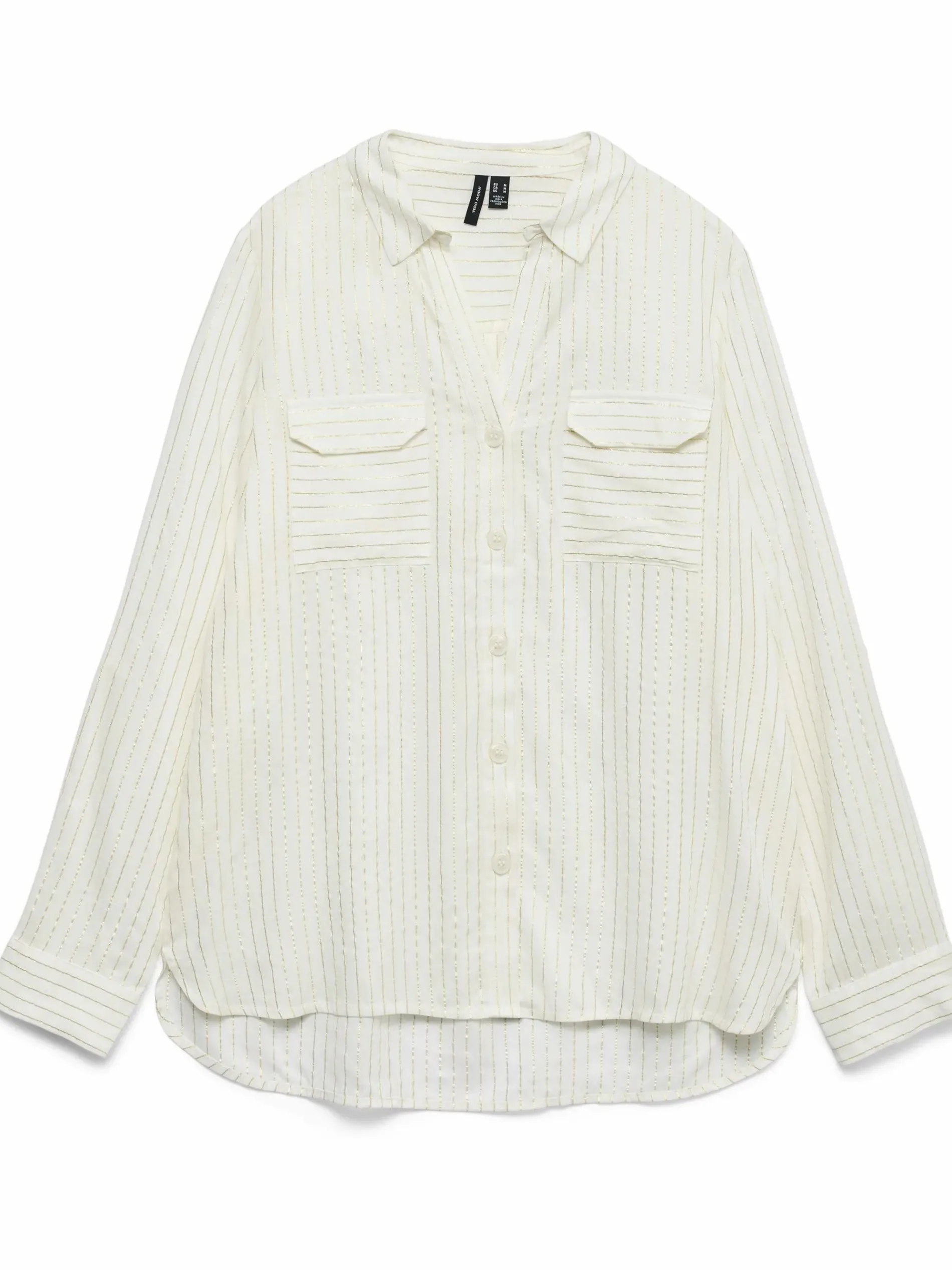 Vero Moda VMBUMPY LS GLITTER Hemdbluse