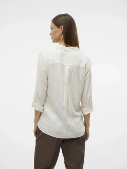 Vero Moda VMBUMPY LS GLITTER Hemdbluse
