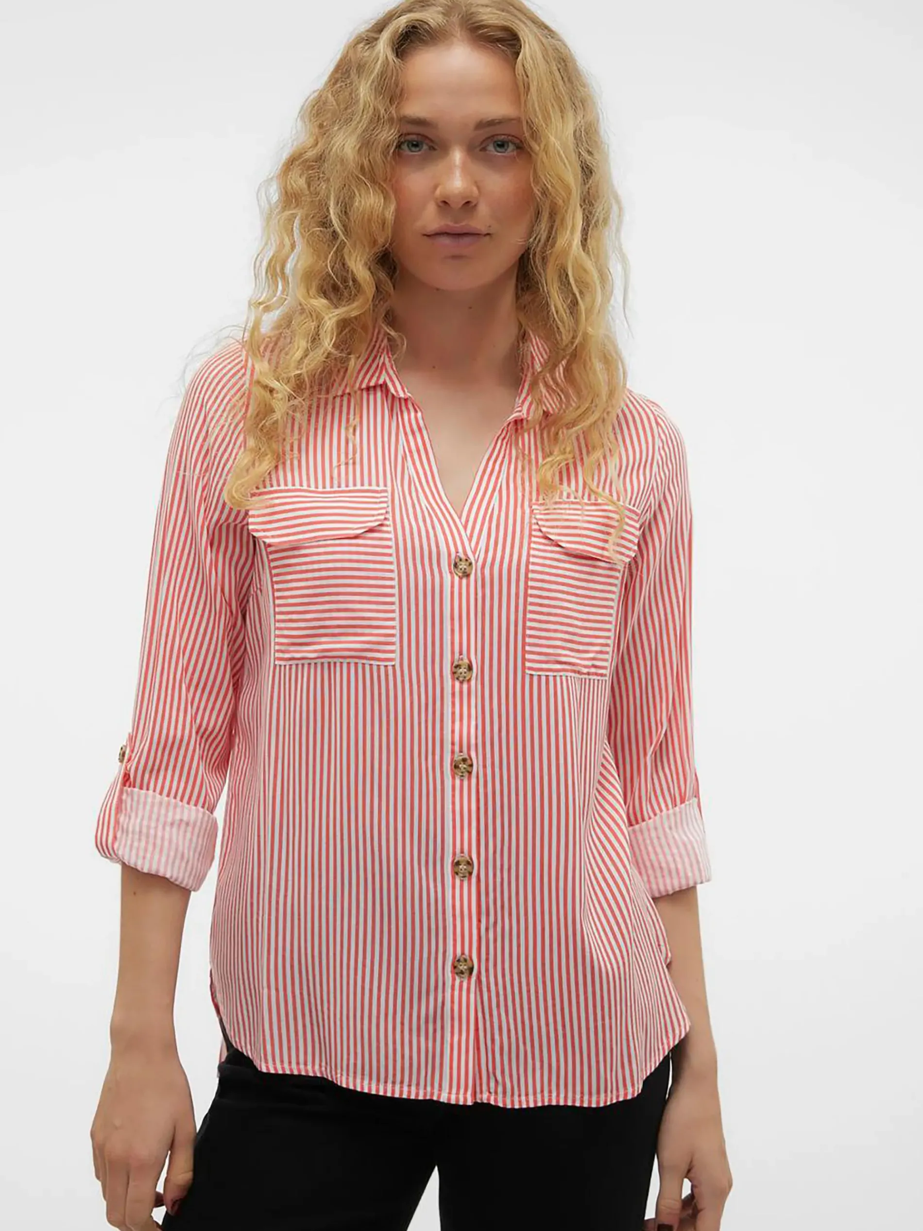 Vero Moda VMBUMPY L/S SHIRT NEW Bluse