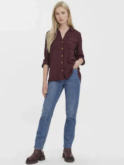 Vero Moda VMBUMPY L/S SHIRT NEW Bluse