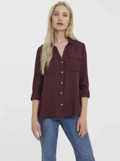 Vero Moda VMBUMPY L/S SHIRT NEW Bluse