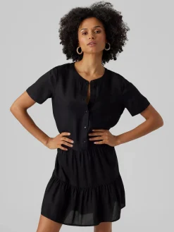 Vero Moda VMBUMPY SS SHORT DRES Kleid
