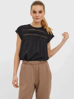 Vero Moda VMDEBBIE PLEAT S/L TO Schlupfbluse