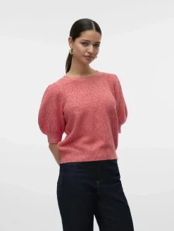 Vero Moda VMDOFFY 2/4 O-NECK PU Pullover
