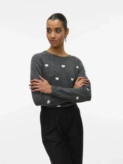 Vero Moda VMDOFFY INTARSIA LS O Pullover