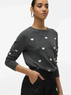Vero Moda VMDOFFY INTARSIA LS O Pullover