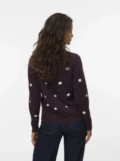 Vero Moda VMDOFFY INTARSIA LS O Pullover