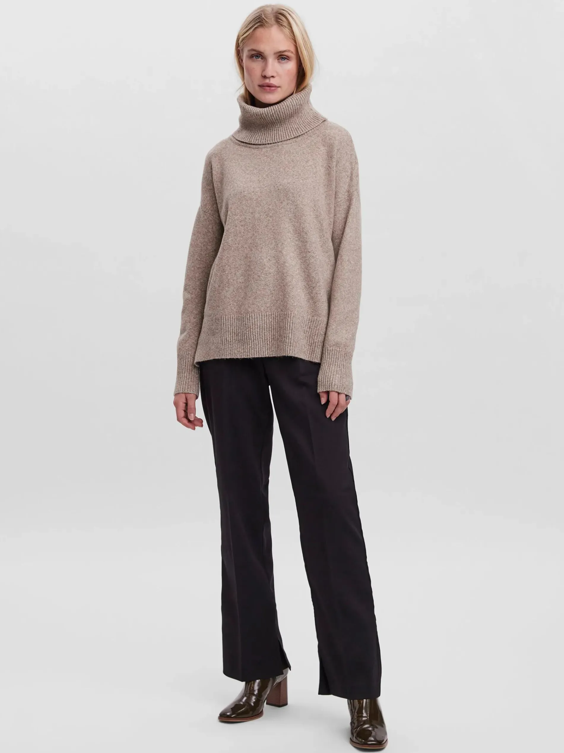Vero Moda VMDOFFY LS COWLNECK B Pullover