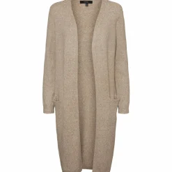 Vero Moda VMDOFFY LS LONG OPEN Longcardigan