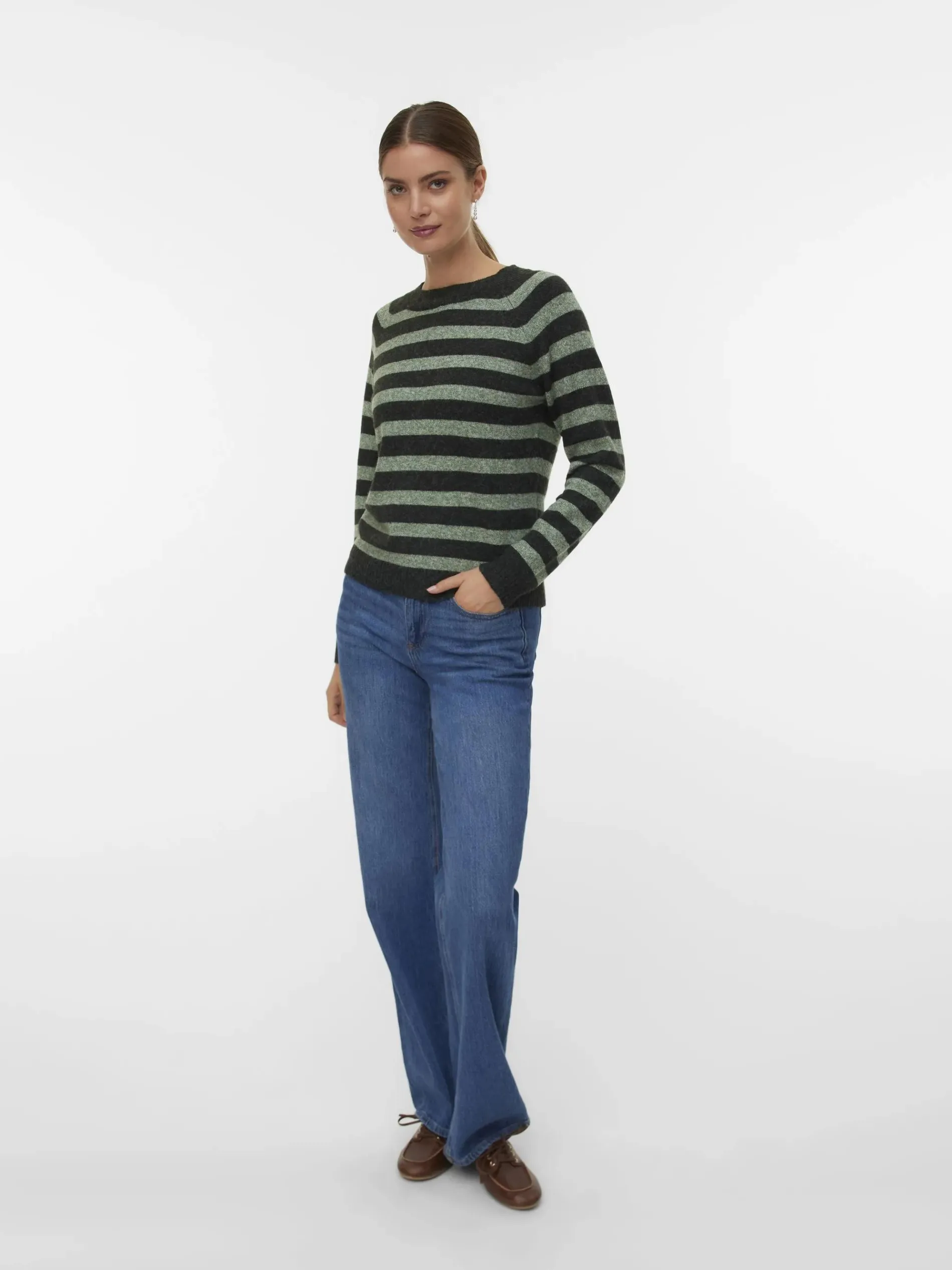 Vero Moda VMDOFFY LS O-NECK BLO Pullover