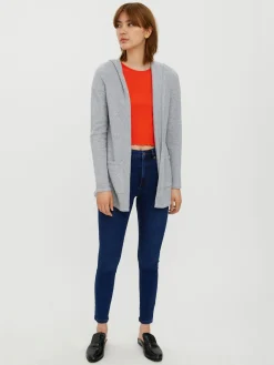 Vero Moda VMDOFFY LS OPEN HOOD Longcardigan