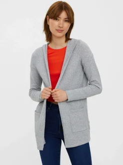 Vero Moda VMDOFFY LS OPEN HOOD Longcardigan