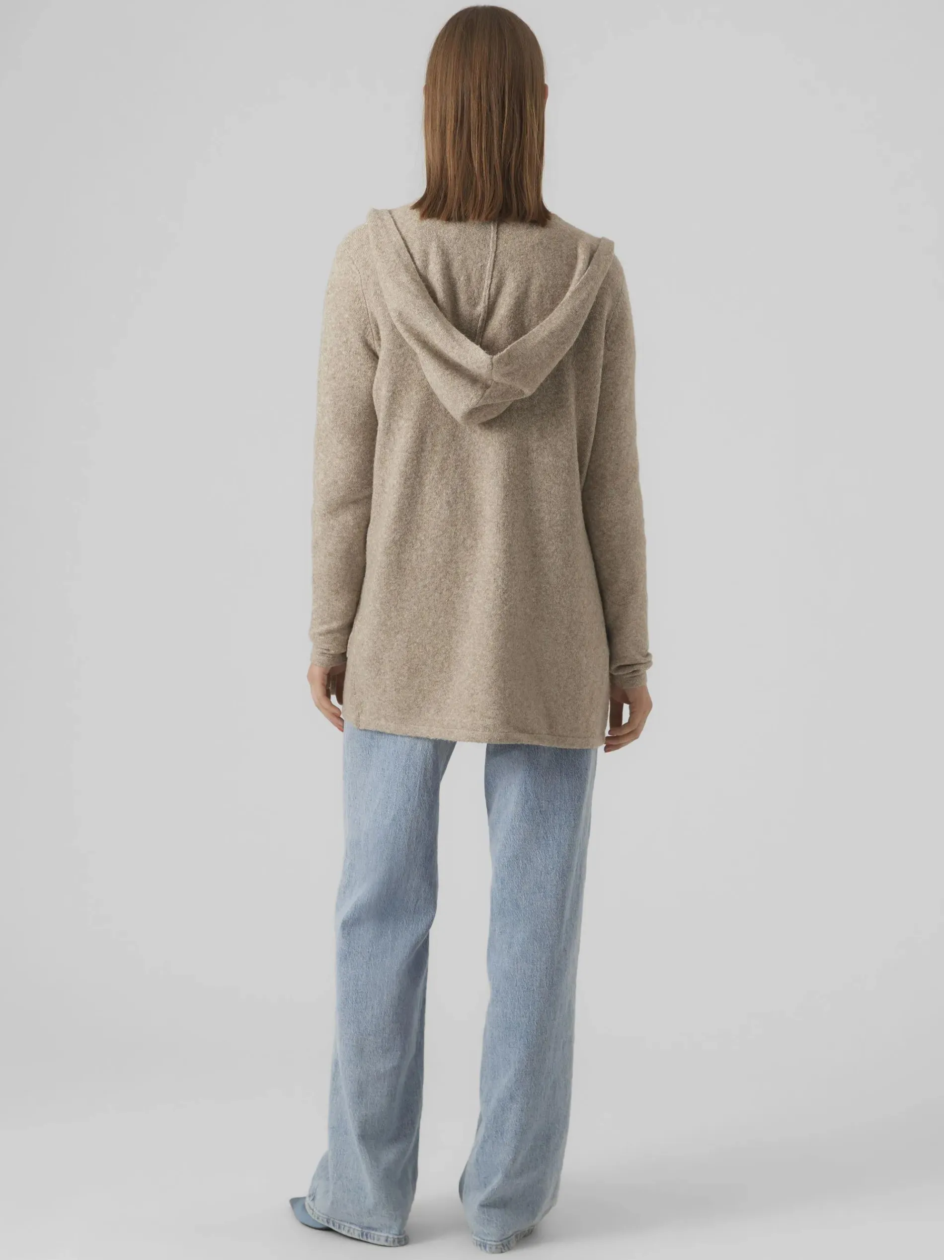 Vero Moda VMDOFFY LS OPEN HOOD Longcardigan
