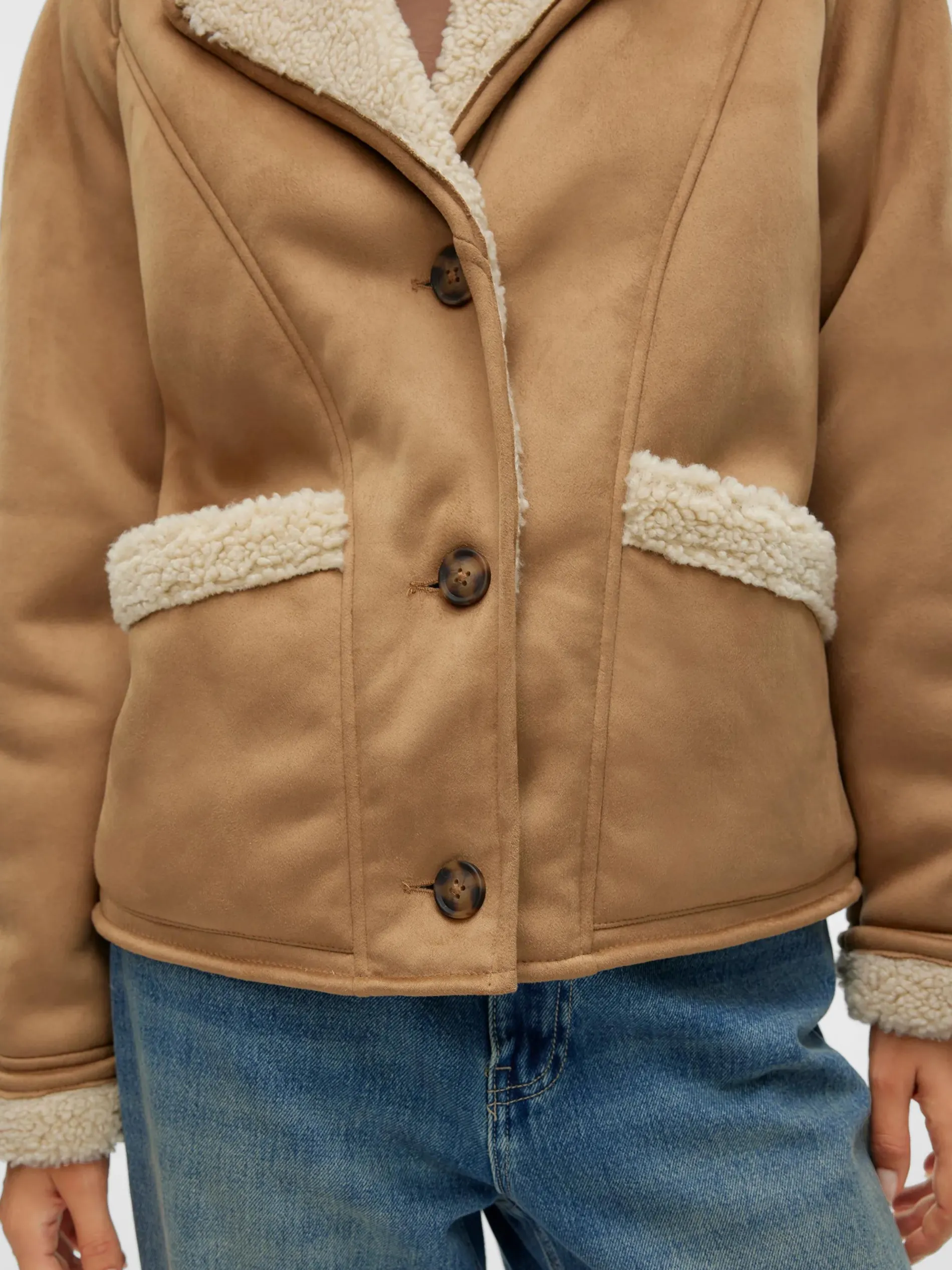 Vero Moda VMELLA SHERLING JACKET Jacke