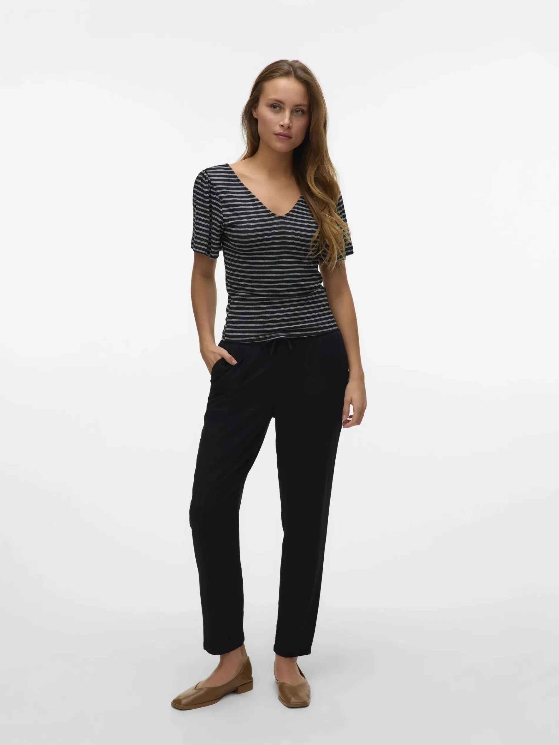 Vero Moda VMJESMILO ANKLE PANTS Hose