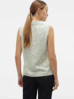 Vero Moda VMMYMILO SL V-NECK SH Blusen Top