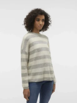 Vero Moda VMNATAHLIE LS O-NECK Strickpullover