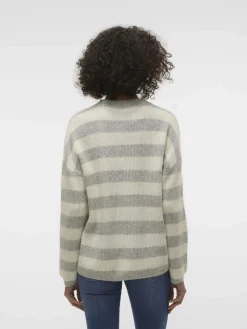 Vero Moda VMNATAHLIE LS O-NECK Strickpullover