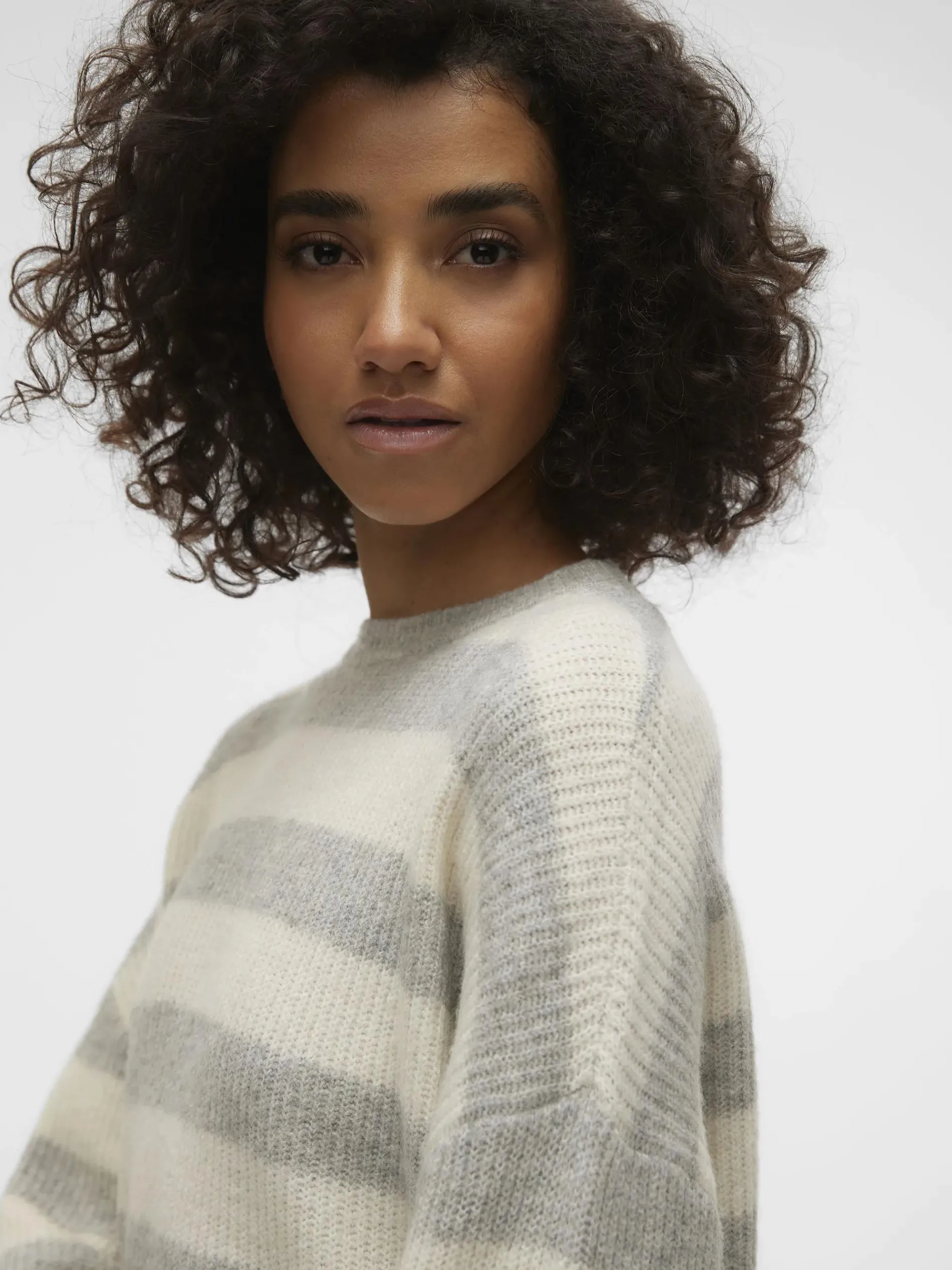 Vero Moda VMNATAHLIE LS O-NECK Strickpullover