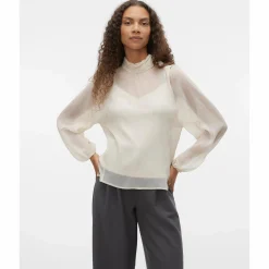 Vero Moda VMRHEA LS TOP WVN GA Blusenshirt